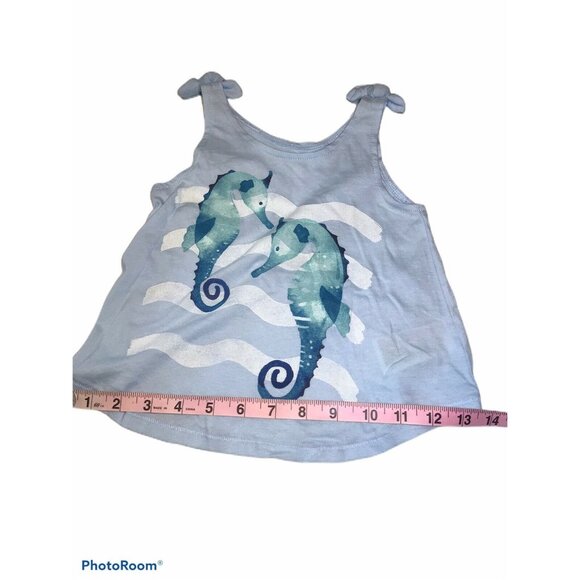 Lot Of 2 Old Navy Girl's Size 2T Shirts Tank Top And T-Shirt Blue New - Picture 11 of 12